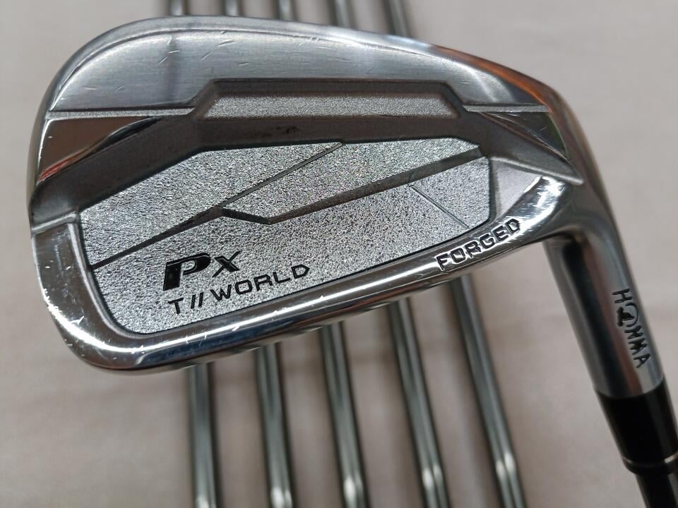 【中古】ホンマゴルフ TOUR WORLD Px アイアンセット Sフレックス 37.75インチ VIZARD EZ-IB 85 リシャフト品 Cランク 右利き用 ゴルフクラブ ツアーワールドPx ゴルフドゥ ゴルフ用品 GOLF DO 中古ゴル