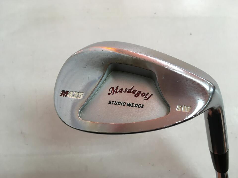【中古】マスダ STUDIO WEDGE M425 ニッケルクロム ウェッジ 58° WEDGEフレックス 34.75インチ NSプロ MODUS 3 115 リシャフト品 Dランク 右利き用 Masda ゴルフクラブ ゴルフドゥ ゴルフ用品 GOLF DO 中古ゴ