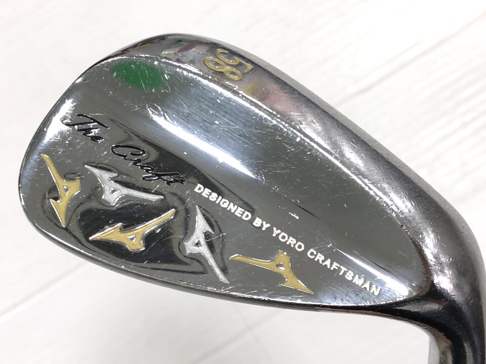 【中古】ミズノ The Craft ウェッジ 58° WEDGEフレックス 35.0インチ ダイナミックゴールド 120 Cランク 右利き用 MIZUNO ゴルフクラブ ゴルフドゥ ゴルフ用品 GOLF DO 中古ゴルフクラブ