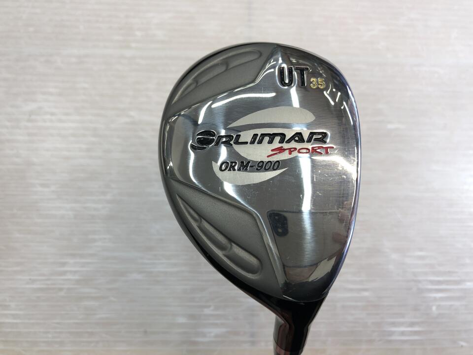 【中古】オリマー ORLIMAR ORM-900 ユーティリティ 35° Rフレックス 31.0インチ ヘッドカバーあり オリジナルカーボン Cランク 右利き用 ORLIMAR ゴルフクラブ ゴルフドゥ ゴルフ用品 GOLF DO 中古ゴル