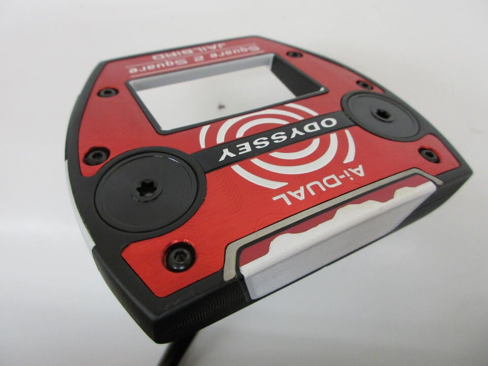 【中古】オデッセイ Ai-DUAL Square 2 Square JAILBIRD パター 34.0インチ ヘッドカバーあり オリジナルスチール Bランク 右利き用 ODYSSEY ゴルフクラブ ゴルフドゥ ゴルフ用品 GOLF DO 中古ゴルフクラブ