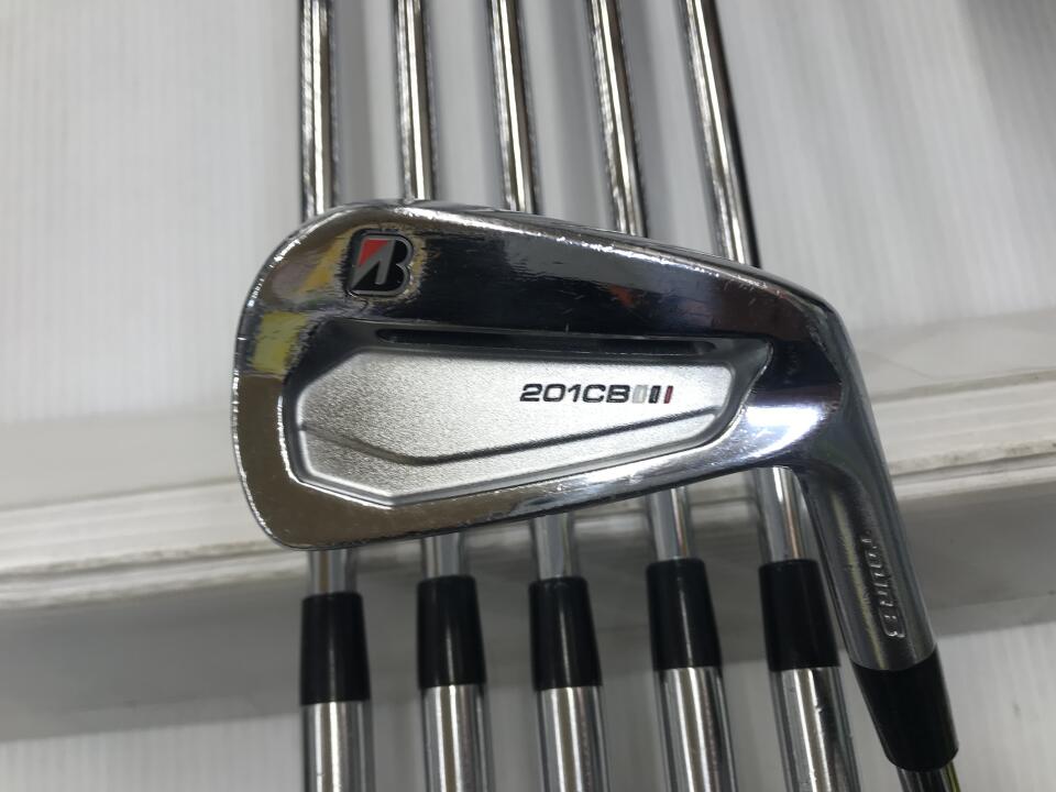 【中古】ブリヂストン TOUR B 201CB アイアンセット 24.5° Sフレックス 37.75インチ NSプロ MODUS 3 TOUR 120 Dランク 右利き用 BRIDGESTONE ゴルフクラブ ゴルフドゥ ゴルフ用品 GOLF DO 中古ゴルフクラブ