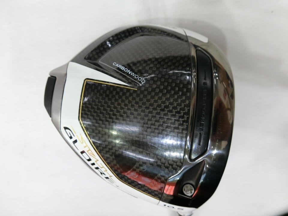 【中古】テーラーメイド STEALTH GLOIRE+ ドライバー 10.5° Sフレックス 45.75インチ ヘッドカバーあり SPEEDER NX for TM Cランク 右利き用 Taylormade ゴルフクラブ ステルスグローレプラス ゴルフドゥ ゴ