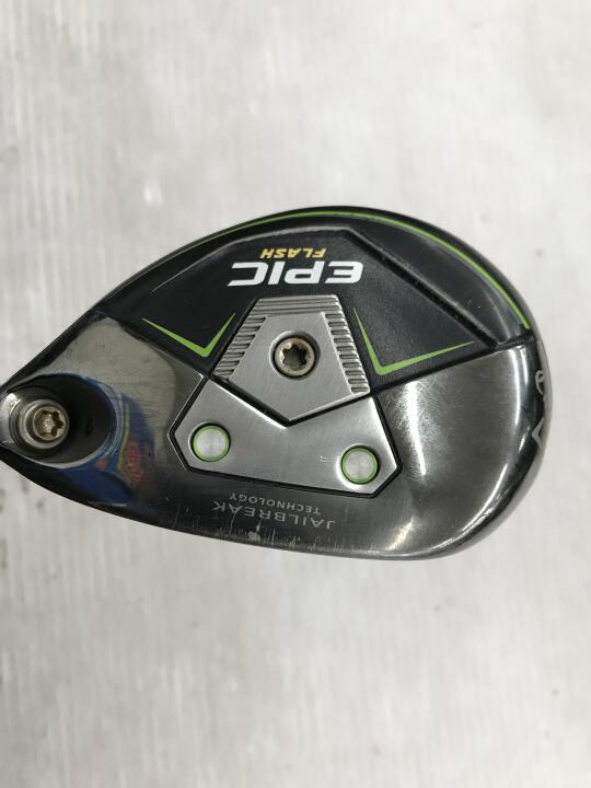 【中古】キャロウェイ EPIC FLASH US ユーティリティ 18° Xフレックス 41.0インチ ヘッドカバーあり OZIK QULLOUN ALTUS 85 リシャフト品 Dランク 右利き用 Callaway ゴルフクラブ エピックフラッシュ ゴル