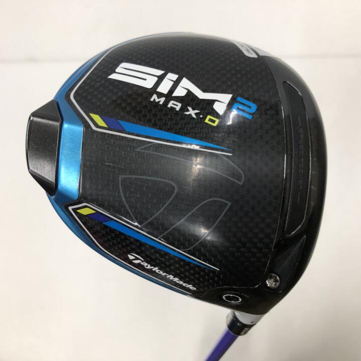 【中古】テーラーメイド SIM2 MAX-D ドライバー 9° Sフレックス 45.5インチ ヘッドカバーあり ATTAS G7 6 リシャフト品 Dランク 右利き用 Taylormade ゴルフクラブ シム2マックスD ゴルフドゥ ゴルフ用