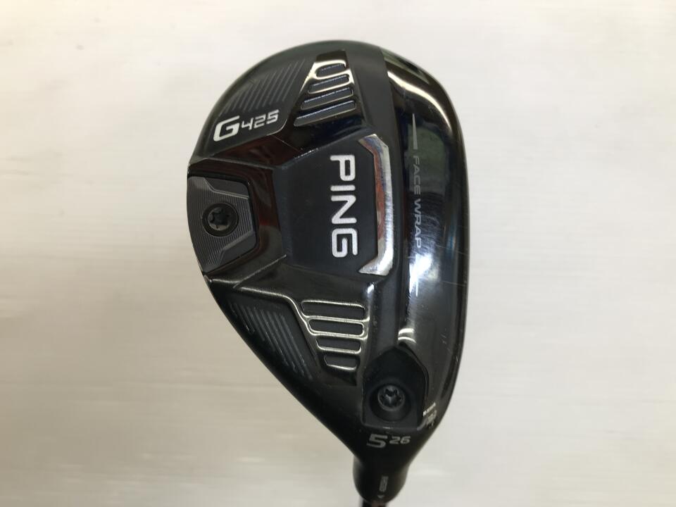 【中古】ピン G425 ユーティリティ 26° Sフレックス 39.0インチ ヘッドカバーあり TENSEI CK PROOrange 90HY リシャフト品 Dランク 右利き用 PING ゴルフクラブ ゴルフドゥ ゴルフ用品 GOLF DO 中古ゴルフ