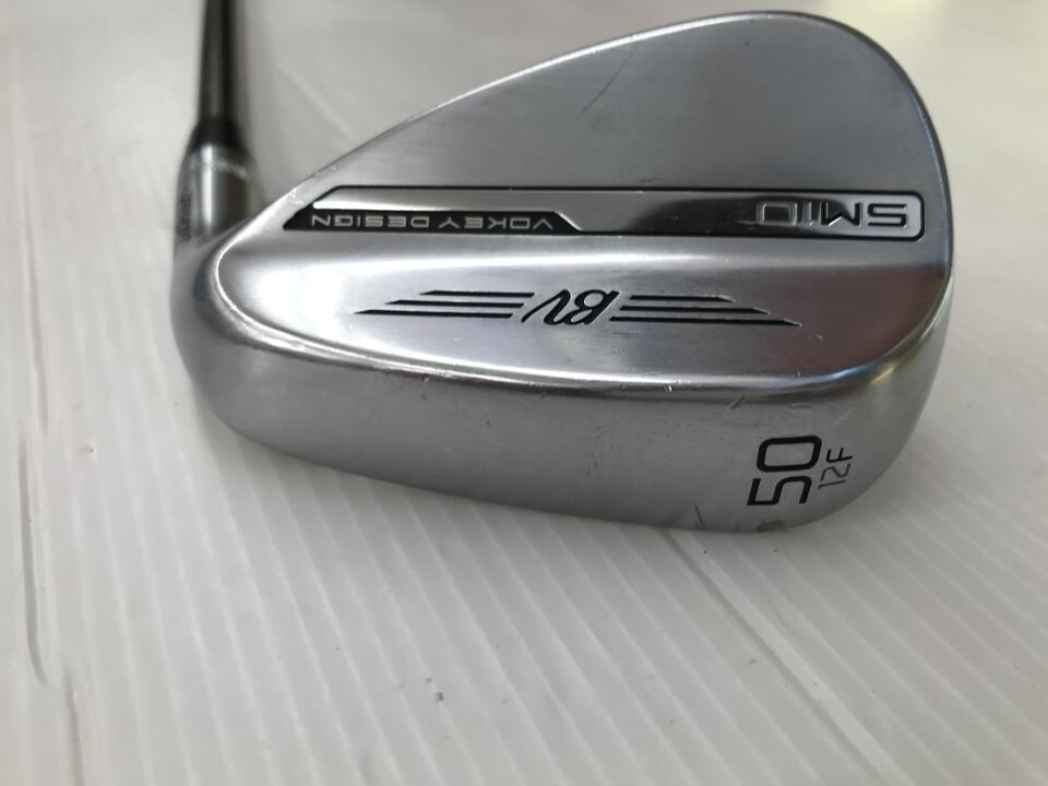 【中古】タイトリスト VOKEY SM10 ツアークローム ウェッジ 50° 35.5インチ ATTAS　spinwedge リシャフト品 Cランク 右利き用 Titleist ゴルフクラブ ボーケイSM10 ゴルフドゥ ゴルフ用品 GOLF DO 中古ゴル