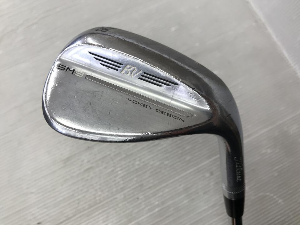 【中古】タイトリスト VOKEY SM9 ツアークローム ウェッジ 58° WEDGEフレックス 35.0インチ ダイナミックゴールド Dランク 右利き用 Titleist ゴルフクラブ ボーケイSM9 ゴルフドゥ ゴルフ用品 GOLF DO