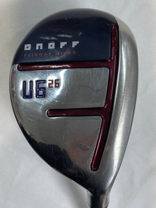 【中古】グローブライド ONOFF FAIRWAY WINGS AKA 2020 ユーティリティ 26° 38.5インチ SMOOTH KICK MP-520U Cランク 右利き用 GLOBERIDE ゴルフクラブ オノフ フェアウェイウィングス ゴルフドゥ ゴルフ用品 GO