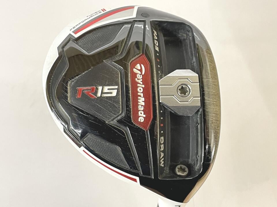 【中古】テーラーメイド R15 フェアウェイウッド 3W 15° SRフレックス 43.25インチ TM1-115 Dランク 右利き用 Taylormade ゴルフクラブ ゴルフドゥ ゴルフ用品 GOLF DO 中古ゴルフクラブ