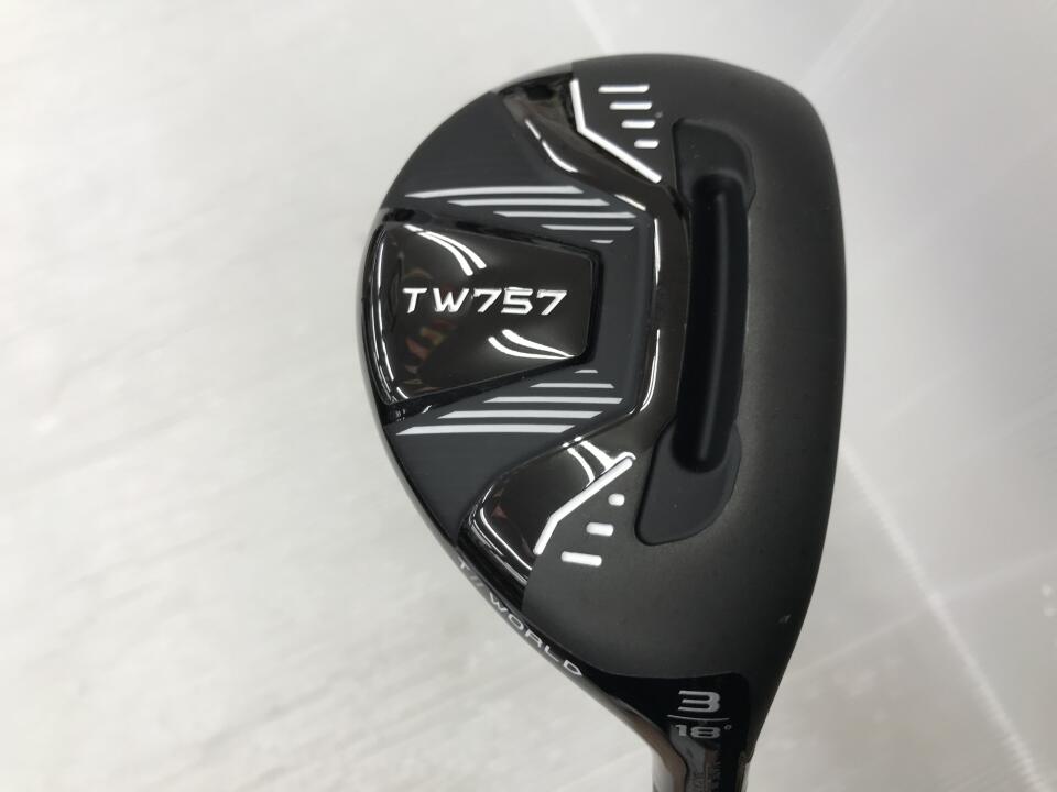 【中古】ホンマゴルフ TOUR WORLD TW757 ユーティリティ 18° Rフレックス 40.5インチ ヘッドカバーあり VIZARD for TW757 50 Aランク 右利き用 ゴルフクラブ ツアーワールド ゴルフドゥ ゴルフ用品 GOLF DO