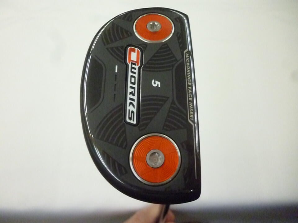【中古】オデッセイ O-WORKS #5 パター 35.0インチ オリジナルスチール Cランク 右利き用 ODYSSEY ゴルフクラブ ゴルフドゥ ゴルフ用品 GOLF DO 中古ゴルフクラブ