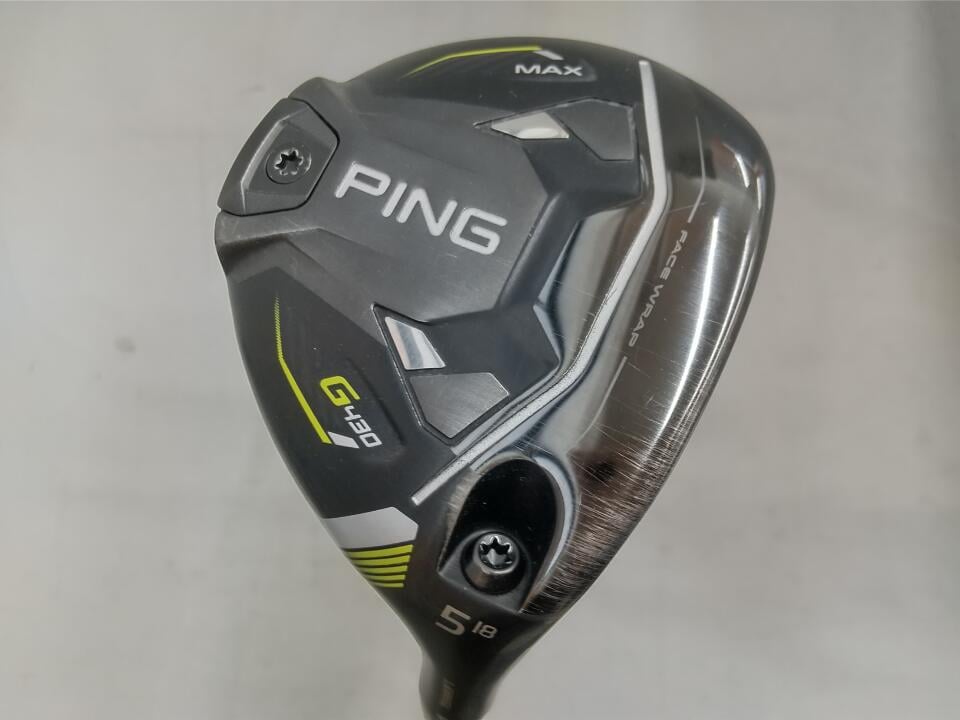 【中古】ピン G430 MAX フェアウェイウッド 5W 18° Rフレックス 42.5インチ ヘッドカバーあり ALTA J CB BLACK Cランク 右利き用 PING ゴルフクラブ G430マックス ゴルフドゥ ゴルフ用品 GOLF DO 中古ゴル