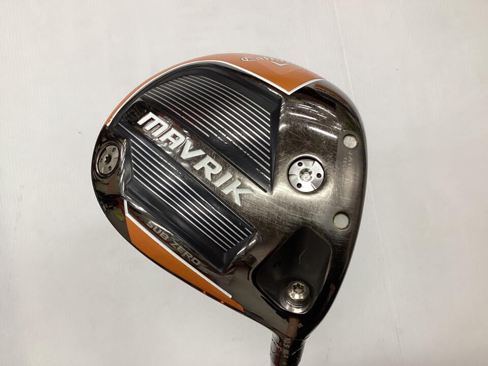 【中古】キャロウェイ MAVRIK SUB ZERO ◆◆◆ ドライバー 10.5° Sフレックス 45.5インチ ヘッドカバーあり The　ATTAS　6 リシャフト品 Cランク 右利き用 Callaway ゴルフクラブ マーベリックサブゼロ