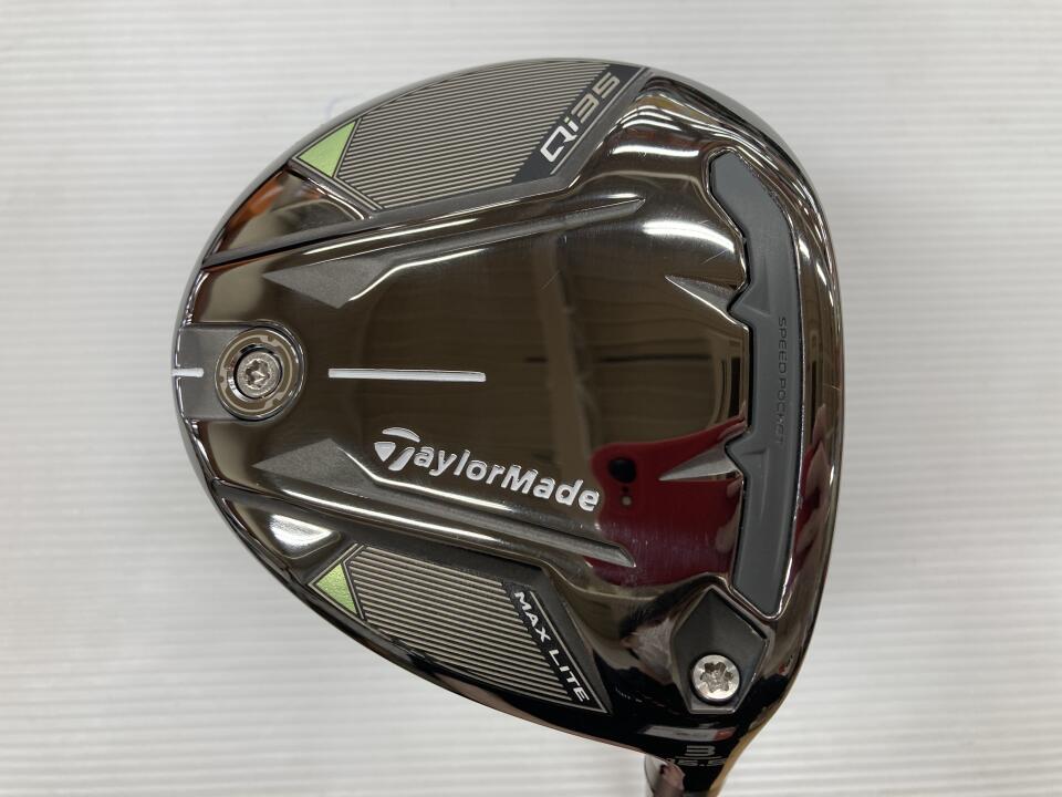 【中古】テーラーメイド Qi35 MAX LITE フェアウェイウッド 3W 15.5° Rフレックス 43.25インチ ヘッドカバーあり AIR SPEEDER TM 2025 Bランク 右利き用 Taylormade ゴルフクラブ Qi35マックスライト ゴルフド