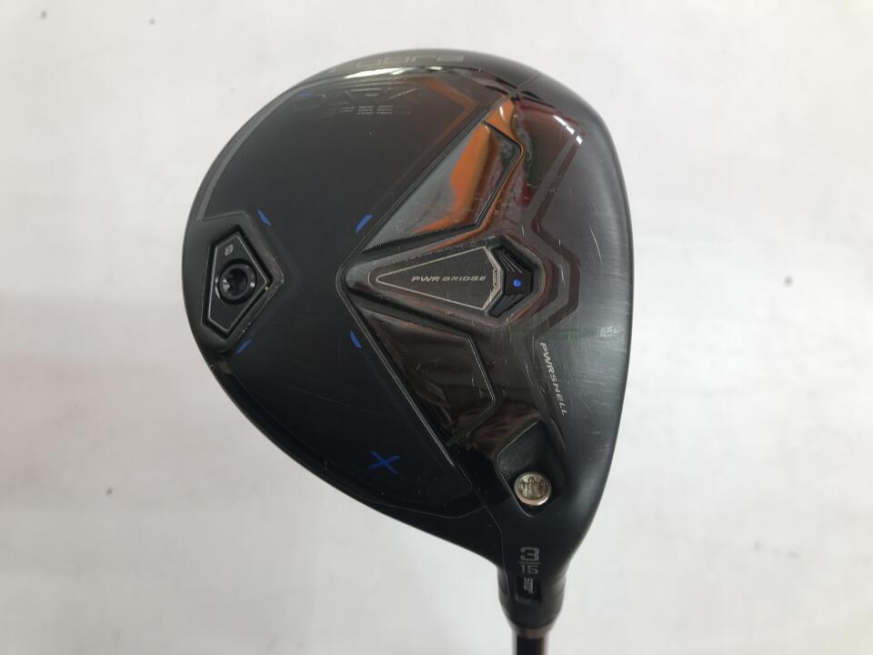 【中古】コブラ DARKSPEED X フェアウェイウッド 3W 15° Sフレックス 43.0インチ ヘッドカバーあり SPEEDER NX for Cobra(DARKSPEED) Cランク 右利き用 COBRA ゴルフクラブ ダークスピードエックス ゴルフド