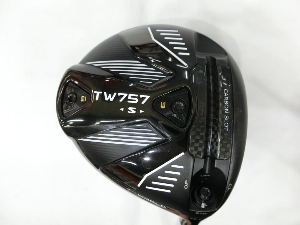 【中古】ホンマゴルフ TOUR WORLD TW757 S ドライバー 9&deg; Sフレックス 45.5インチ ヘッドカバーあり VIZARD for TW757 50 Dランク 右利き用 ゴルフクラブ ツアーワールド ゴルフドゥ ゴルフ用品 GOLF DO 中｜ゴルフ ドゥ 中古クラブ店