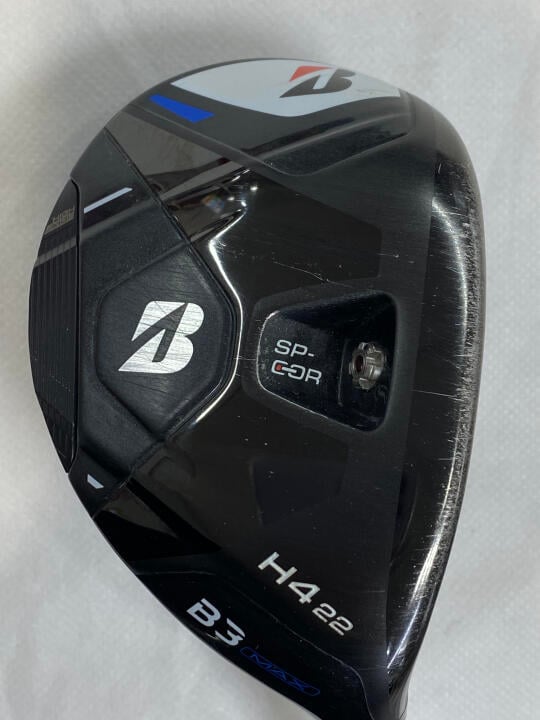 【中古】ブリヂストン B3MAX HY ユーティリティ 22° Sフレックス 39.75インチ ヘッドカバーあり NS８５０GH　NEO リシャフト品 Cランク 右利き用 BRIDGESTONE ゴルフクラブ ゴルフドゥ ゴルフ用品 GOLF