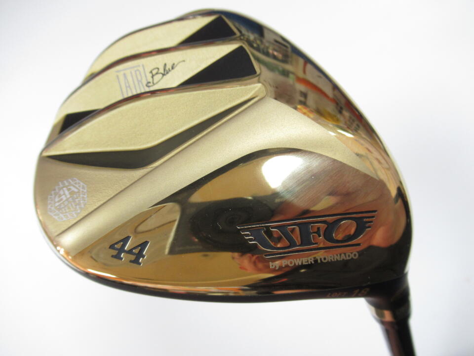 【中古】キャスコ UFO AIR UT by POWER TORNADO ゴールド ユーティリティ 18° Rフレックス 40.75インチ ヘッドカバーあり Falcon Shaft AIR ゴールド Cランク 右利き用 Kasco ゴルフクラブ ゴルフドゥ ゴルフ