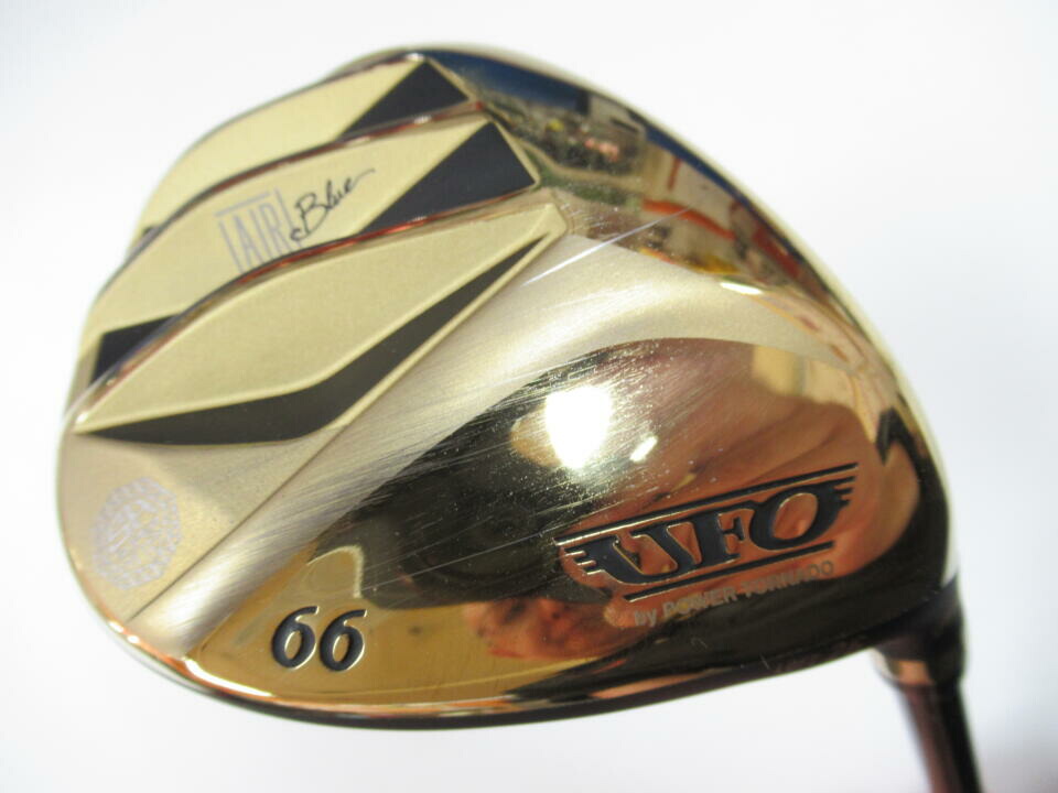 【中古】キャスコ UFO AIR UT by POWER TORNADO ゴールド ユーティリティ 26° Rフレックス 39.25インチ ヘッドカバーあり Falcon Shaft AIR ゴールド Cランク 右利き用 Kasco ゴルフクラブ ゴルフドゥ ゴルフ