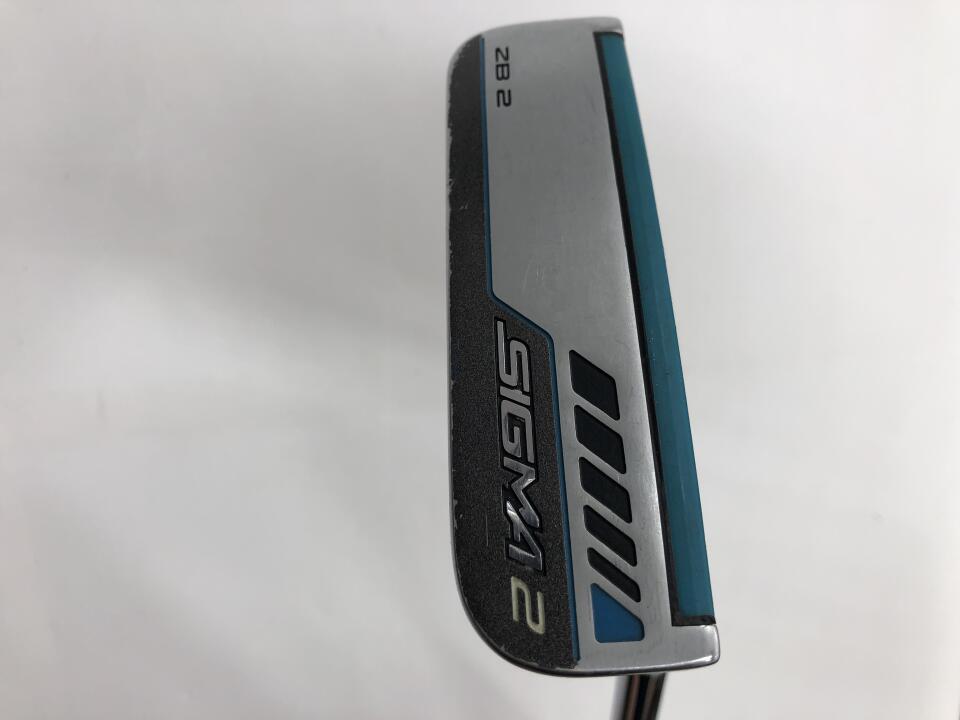 【中古】ピン SIGMA 2 ZB 2 Platinum パター 34.0インチ オリジナルスチール(PP60/長さ調整) Cランク 右利き用 PING ゴルフクラブ ゴルフドゥ ゴルフ用品 GOLF DO 中古ゴルフクラブ