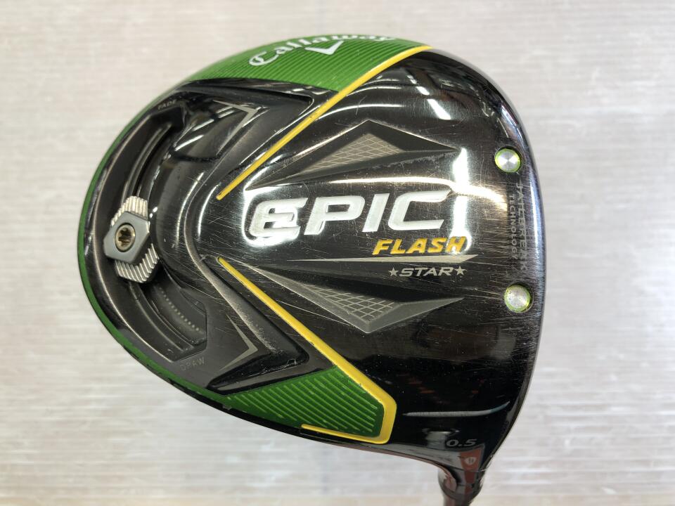 【中古】キャロウェイ EPIC FLASH STAR ドライバー 10.5° SRフレックス 45.75インチ Speeder EVOLUTION for CW Dランク 右利き用 Callaway ゴルフクラブ エピックフラッシュスター ゴルフドゥ ゴルフ用品 GOLF D|ゴルフ ドゥ 中古クラブ店