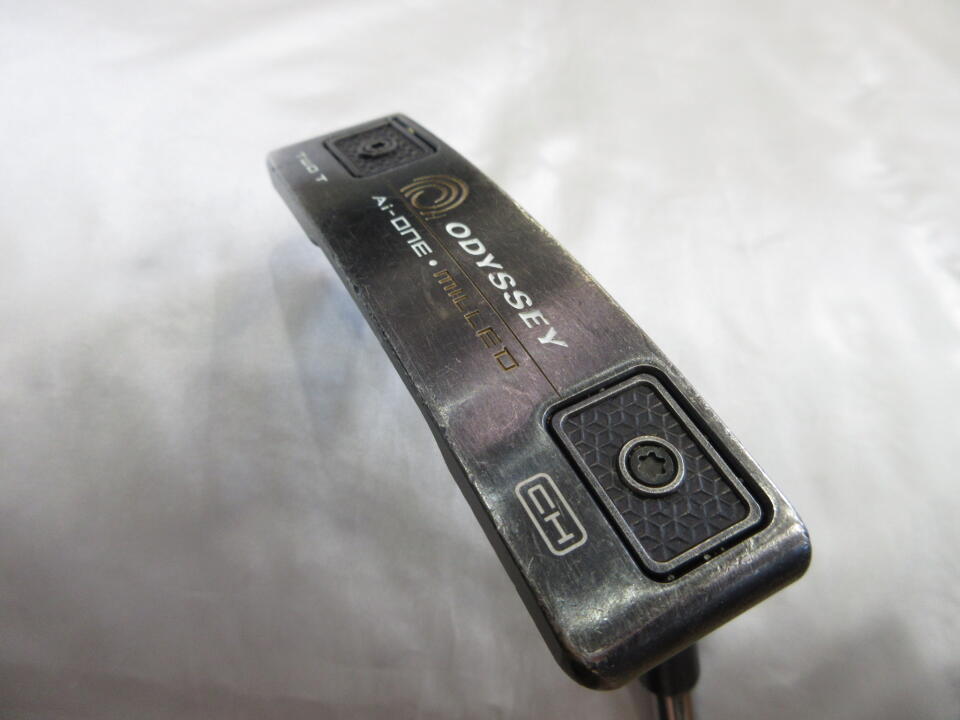 【中古】オデッセイ Ai-ONE MILLED TWO T パター 34.0インチ ヘッドカバーあり オリジナルスチール Dランク 右利き用 ODYSSEY ゴルフクラブ ゴルフドゥ ゴルフ用品 GOLF DO 中古ゴルフクラブ