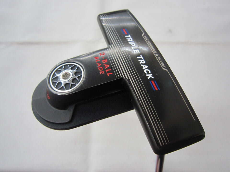 【中古】オデッセイ TRIPLE TRACK 2-BALL BLADE パター 33.0インチ ヘッドカバーあり STROKE LAB Cランク 右利き用 ODYSSEY ゴルフクラブ ゴルフドゥ ゴルフ用品 GOLF DO 中古ゴルフクラブ