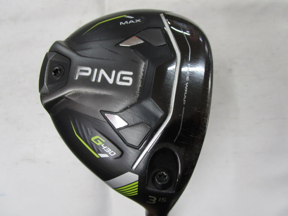 【中古】ピン G430 MAX フェアウェイウッド 3W 15° Sフレックス 43.0インチ ヘッドカバーあり ALTA J CB BLACK Cランク 右利き用 PING ゴルフクラブ G430マックス ゴルフドゥ ゴルフ用品 GOLF DO 中古ゴル