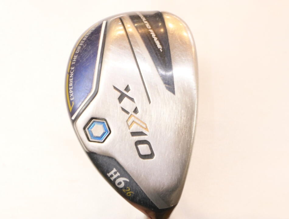 【中古】ダンロップ XXIO 12 ネイビー ユーティリティ 26° Sフレックス 39.25インチ ヘッドカバーあり MP1200 ネイビー Dランク 右利き用 DUNLOP ゴルフクラブ ゼクシオ12 ゴルフドゥ ゴルフ用品 GOLF