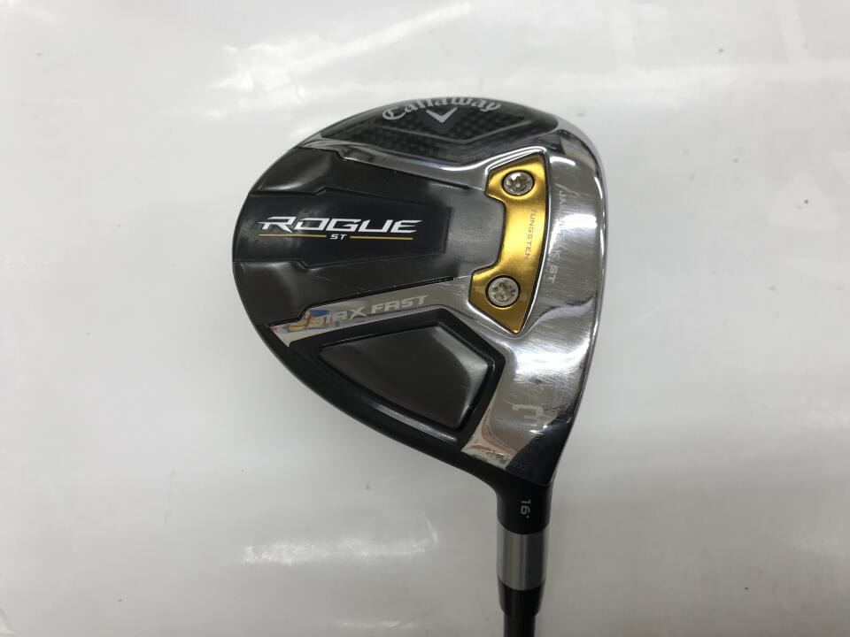 【中古】キャロウェイ ROGUE ST MAX FAST フェアウェイウッド 3W 16° Rフレックス 40.75インチ ヘッドカバーあり SPEEDER NX 40 for Callaway Cランク 右利き用 Callaway ゴルフクラブ ローグSTマックスファス