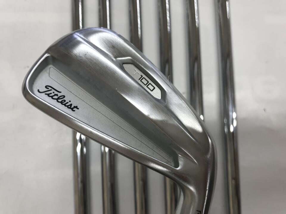 【中古】タイトリスト T100 2021 アイアンセット Sフレックス 38.25インチ NSプロ MODUS 3 TOUR 115 Cランク 右利き用 Titleist ゴルフクラブ ゴルフドゥ ゴルフ用品 GOLF DO 中古ゴルフクラブ