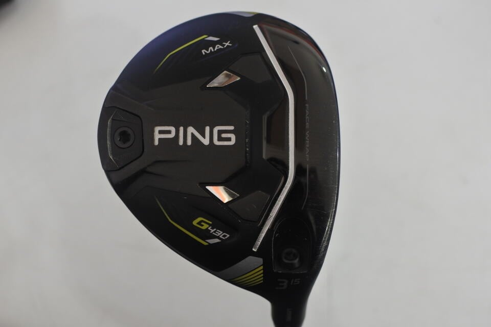 【中古】ピン G430 MAX フェアウェイウッド 3W 15° Sフレックス 43.0インチ ヘッドカバーあり VENTUS BLACK 5 リシャフト品 Cランク 右利き用 PING ゴルフクラブ G430マックス ゴルフドゥ ゴルフ用品 GOLF