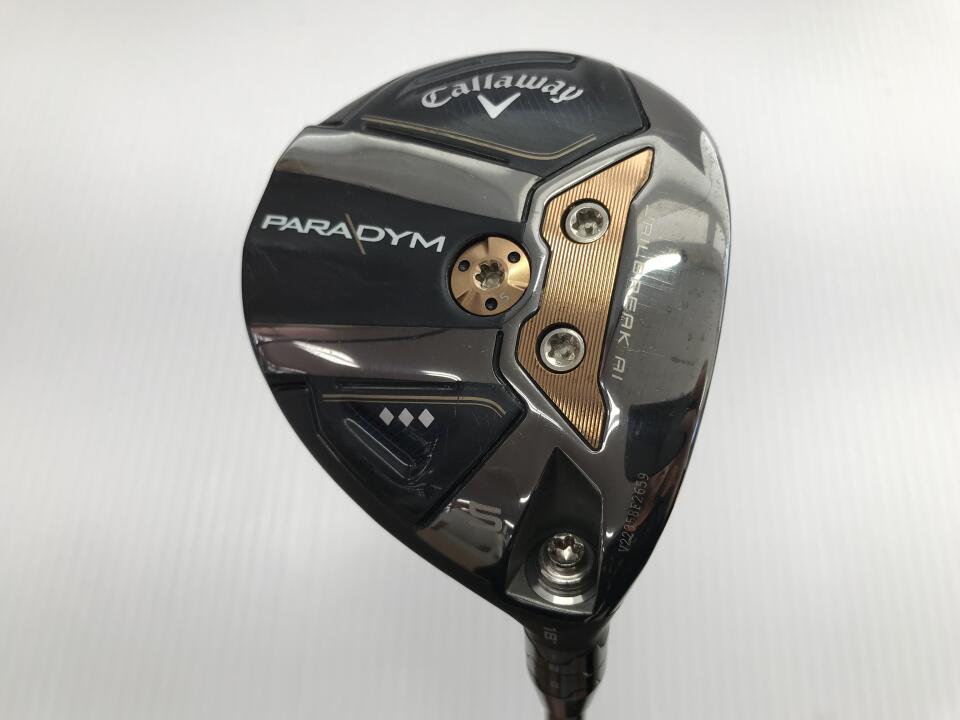 【中古】キャロウェイ PARADYM ◆◆◆ フェアウェイウッド 5W 18° Sフレックス 42.5インチ ヘッドカバーあり TENSEI 55 for Callaway(PARADYM) Cランク 右利き用 Callaway ゴルフクラブ パラダイム トリプル