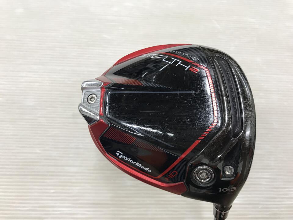 【中古】テーラーメイド STEALTH2 HD ドライバー 10.5° SRフレックス 45.25インチ ヘッドカバーあり TENSEI RED TM50 Dランク 右利き用 Taylormade ゴルフクラブ ステルス2HD ゴルフドゥ ゴルフ用品 GOLF DO