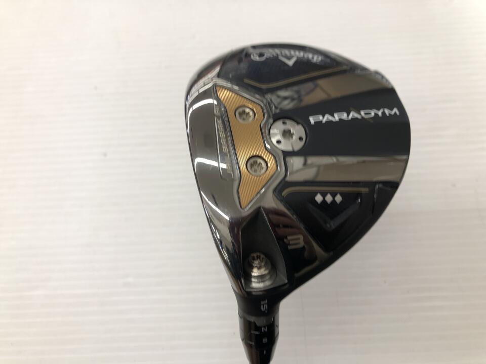 【中古】キャロウェイ PARADYM ◆◆◆ フェアウェイウッド 3W 15° Sフレックス 43.0インチ ヘッドカバーあり TENSEI 55 for Callaway(PARADYM) Cランク 左利き用 Callaway ゴルフクラブ パラダイム トリプル