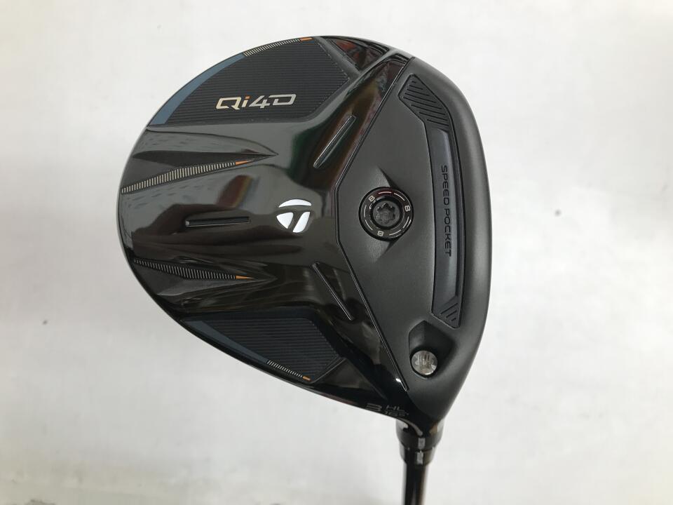 【中古】テーラーメイド Qi4D フェアウェイウッド 3HL 16.5° Sフレックス 43.25インチ ヘッドカバーあり REAX 65 (Qi4D) Aランク 右利き用 Taylormade ゴルフクラブ ゴルフドゥ ゴルフ用品 GOLF DO 中古ゴ