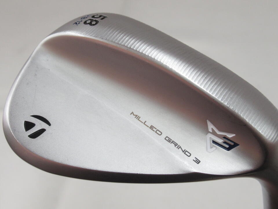 【中古】テーラーメイド MILLED GRIND 3 クローム ウェッジ 58° Sフレックス 35.0インチ NSプロ MODUS 3 TOUR 105 Cランク 右利き用 Taylormade ゴルフクラブ ミルドグラインド3 ゴルフドゥ ゴルフ用品 GOLF D