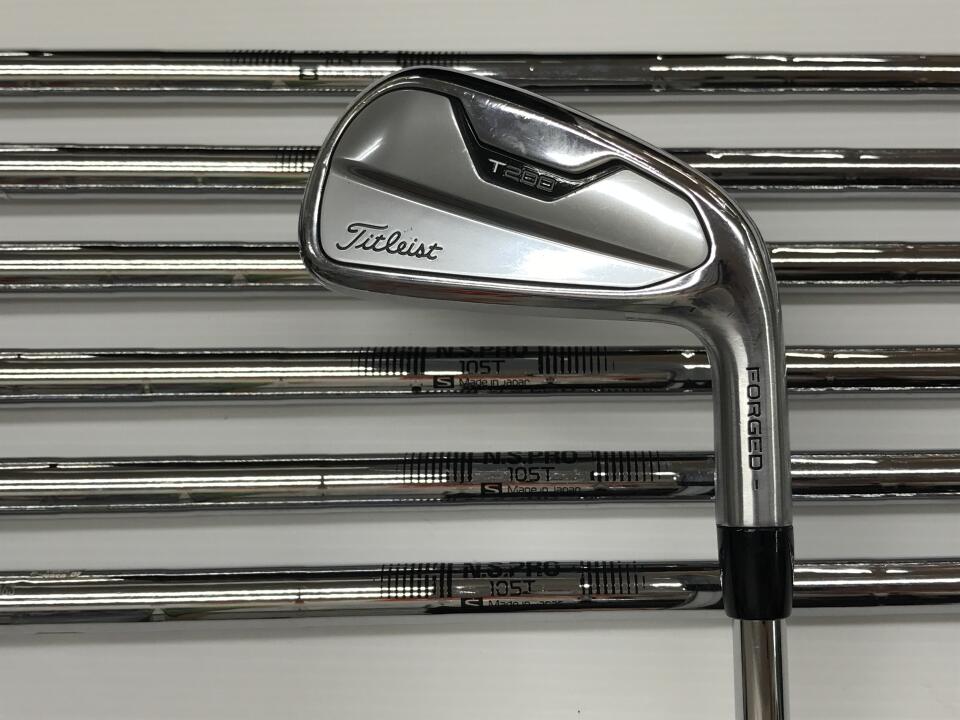 【中古】タイトリスト T200 2021 アイアンセット Sフレックス 38.25インチ NSプロ105T Dランク 右利き用 Titleist ゴルフクラブ ゴルフドゥ ゴルフ用品 GOLF DO 中古ゴルフクラブ