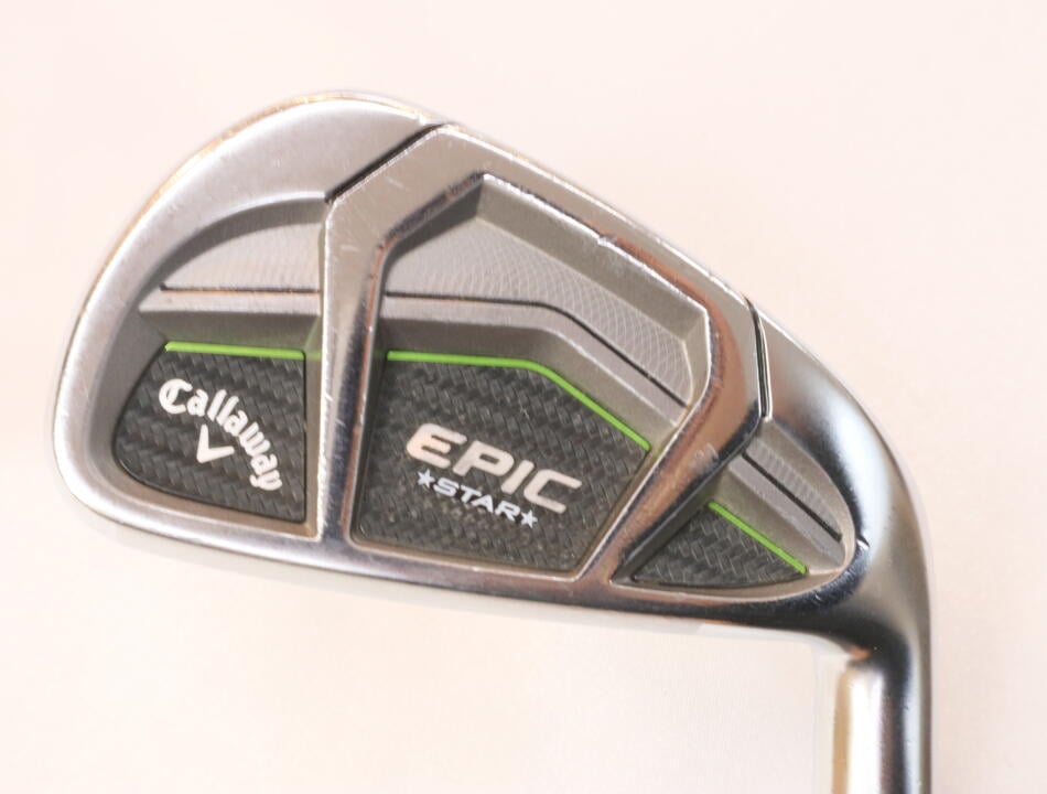 【中古】キャロウェイ EPIC STAR アイアンセット Sフレックス 38.0インチ MCI　60 リシャフト品 Dランク 右利き用 Callaway ゴルフクラブ エピックスター ゴルフドゥ ゴルフ用品 GOLF DO 中古ゴルフク