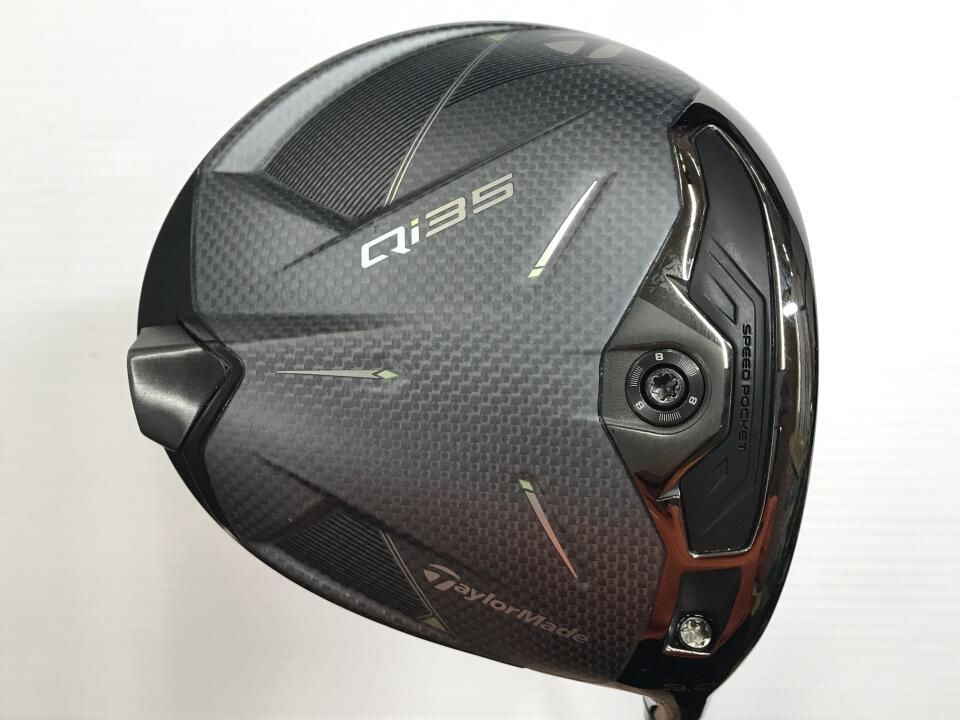 【中古】テーラーメイド Qi35 ドライバー 9.0° Sフレックス 45.25インチ ツアーAD GC-6 リシャフト品 Cランク 右利き用 Taylormade ゴルフクラブ ゴルフドゥ ゴルフ用品 GOLF DO 中古ゴルフクラブ