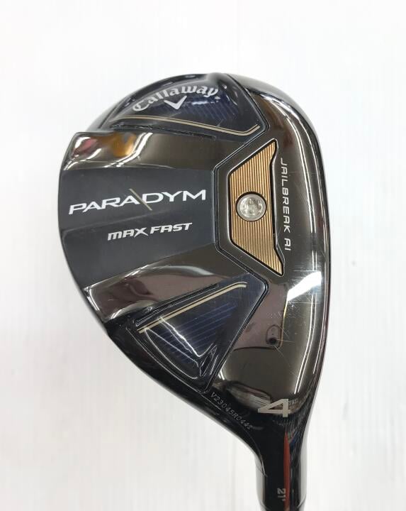 【中古】キャロウェイ PARADYM MAX FAST ユーティリティ 21° SRフレックス 40.0インチ SPEEDER NX 40 for Callaway(PARADYM) Cランク 右利き用 Callaway ゴルフクラブ パラダイムマックスファスト ゴルフドゥ ゴ