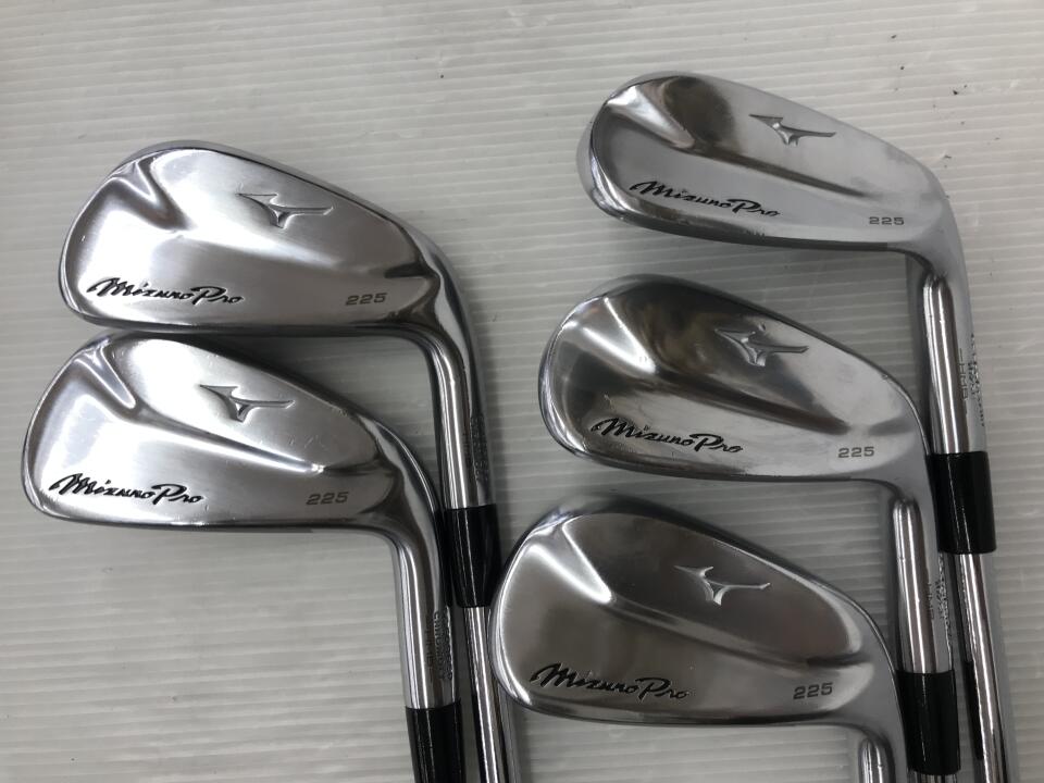 【中古】ミズノ Mizuno Pro 225 アイアンセット Rフレックス 37.25インチ NSプロ MODUS 3 TOUR 105 Cランク 右利き用 MIZUNO ゴルフクラブ ミズノプロ ゴルフドゥ ゴルフ用品 GOLF DO 中古ゴルフクラブ
