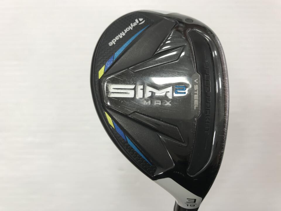 【中古】テーラーメイド SIM2 MAX ユーティリティ 19&deg; Sフレックス 40.25インチ TENSEI BLUE TM60(SIM2) Dランク 右利き用 Taylormade ゴルフクラブ シム2マックス ゴルフドゥ ゴルフ用品 GOLF DO 中古ゴルフ｜ゴルフ ドゥ 中古クラブ店