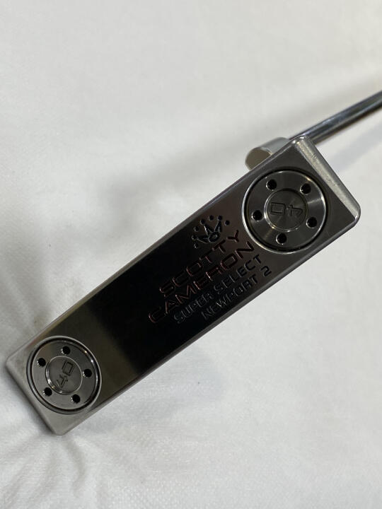 【中古】タイトリスト SC SUPER SELECT NEWPORT 2 パター 33.0インチ オリジナルスチール Cランク 右利き用 Titleist ゴルフクラブ スコッティキャメロン スーパーセレクト ニューポート2 ゴルフドゥ