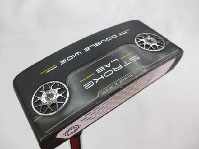【中古】オデッセイ STROKE LAB BLACK DOUBLE WIDE パター 34.0インチ ヘッドカバーあり STROKE LAB Cランク 右利き用 ODYSSEY ゴルフクラブ ゴルフドゥ ゴルフ用品 GOLF DO 中古ゴルフクラブ
