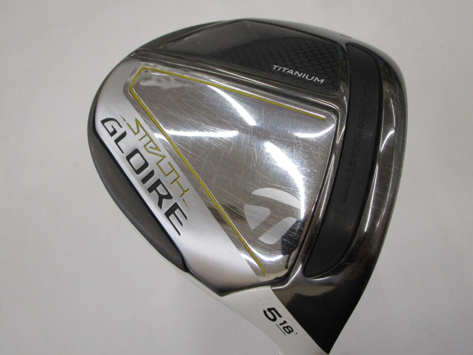 【中古】テーラーメイド STEALTH GLOIRE フェアウェイウッド 5W 18° SRフレックス 43.0インチ ヘッドカバーあり SPEEDER NXGREEN 50 リシャフト品 Cランク 右利き用 Taylormade ゴルフクラブ ステルスグロー