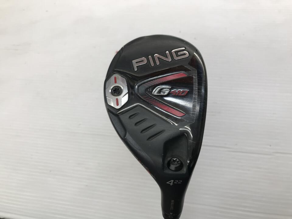 【中古】ピン G410 ユーティリティ 22° Xフレックス 40.25インチ ヘッドカバーあり TENSEI PRO 1KHYBRID 90 リシャフト品 Cランク 右利き用 PING ゴルフクラブ ゴルフドゥ ゴルフ用品 GOLF DO 中古ゴルフ