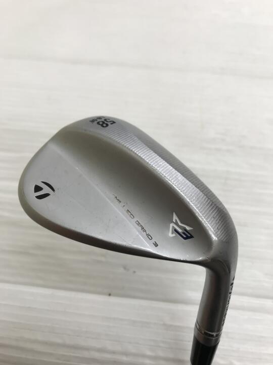 【中古】テーラーメイド MILLED GRIND 3 クローム ウェッジ 58° Sフレックス 35.0インチ NSプロ MODUS 3 TOUR 105 Cランク 右利き用 Taylormade ゴルフクラブ ミルドグラインド3 ゴルフドゥ ゴルフ用品 GOLF D