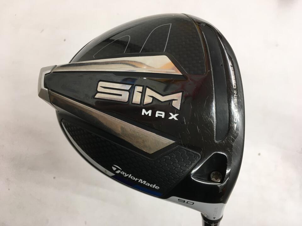 【中古】テーラーメイド SIM MAX ドライバー 9° Sフレックス 45.75インチ TENSEI BLUE TM50 Dランク 右利き用 Taylormade ゴルフクラブ シムマックス ゴルフドゥ ゴルフ用品 GOLF DO 中古ゴルフクラブ